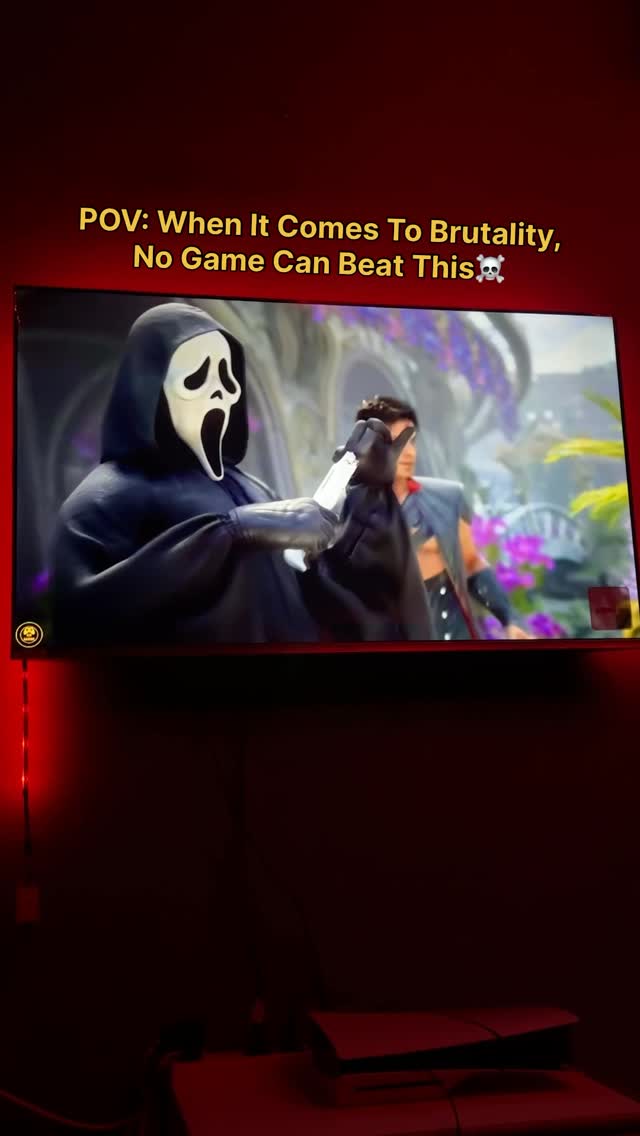 Mortal Kombat 11 on the big screen at Aura Gaming